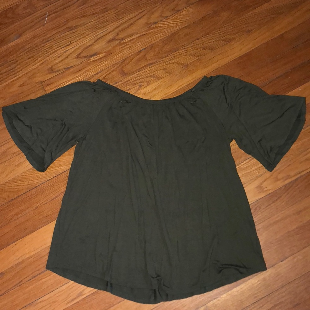 Off the shoulder shirt
